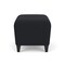 Lesro Siena Lounge Reception 1 Seat Bench, Black, MD Black Upholstery SN1001 - alternate 2